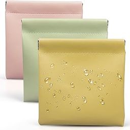 Pouches for Purse, 3(Khaki + Pink + Green), S, Simple Fashion-image-88