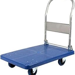 Lukia Foldable Platform Trolley for Lifting Heavy Weight (350Kg Capacity), Blue Color, 5" Whee - Highly Durable Size 90 * 60 * 96-picture-10