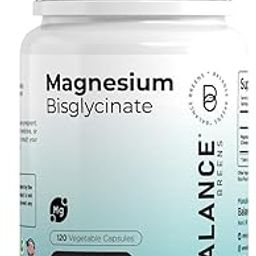 Magnesium Bisglycinate 200mg High Absorption Chelated - 120 Vegan Capsules - Supports Hearth Health, Muscle Cramps, Bone Health, Positive Mood - Non-GMO and Gluten Free (1)-3