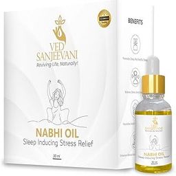 Sleep-Inducing Stress Relief Nabhi Oil, Ved Sanjeevani | For Relaxation & Sleep Quality | With Herbal Aromatherapy | 30 ml-14