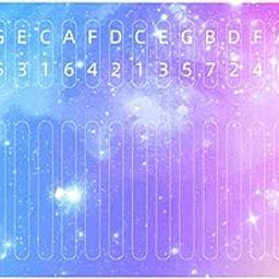 Club Bollywood®Kalimba 17 Key Note Sticker for Beginner Learner Musical Gifts Starry Sky|Musical Instruments & Gear | Percussion | Hand Percussion |1 Piece Kalimba Note Sticker-picture-27