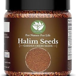 Go Vegan Halim Seeds 400 gm | Garden Cress Asaliya | Aliv Pure & Natural |Haleem Seeds | Halim Seeds for Eating - Diwali Gift Pack-image-16