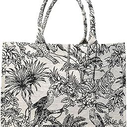 Women Handbag | totes & handbags | Shoulder Handbags for Woman Stylish | Suitable For Casual Outings (WBAG-Animal) (Black)-image-54