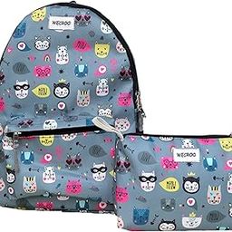 Backpack With Small Pencil pouch Purse Women handbag and Shoulder Bag Travel Daypack Bag Waterproof Ladies Girls College School Bag-image-66