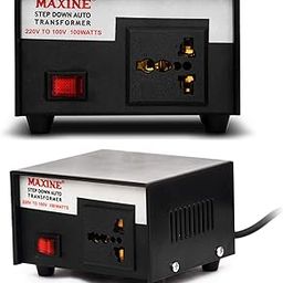 MAXINE J 0.1 Kva/100 Watts Auto Wound Step Down Transformer 220V-100 V for Japanese Products-20
