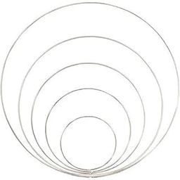 MSGH Metal Ring 4"/6"/8"/10"/12" for Dream Catcher Macrame Floral Hoop Wreath Craft for Balcony, Garden, Cafe Decoration Other and Wall Hanging Craft (Mix Size 5 PCS)-image-81