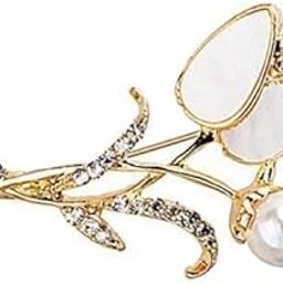 ™ 2xTrendy Brooch Pin Clothing Accessories Badge Girls for Headscarves Jackets Aureate | Pins & Brooches | Fashion Jewelry-image-61