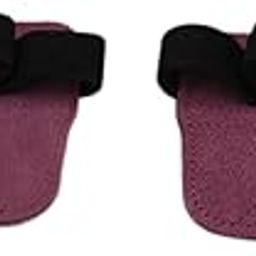 MERISHOPP 1 Pair Weight Lifting Grips Pull up Grips for Pull Ups Crosstraining Fitness Purple-picture-19