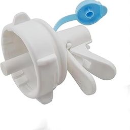 COOLBABY 1 Pack Water Dispenser Valve Reusable Water Bucket Jug Plastic Spigot Faucet Nozzle with Dustproof Cap and Wood Stick for 55 mm Non-Threaded Crown Top Jugs Bottles (Not for Threaded Bucket)-image-57