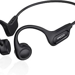 IFECCO Bone Conduction Headphones Bluetooth 5.4 - Wireless Open Ear Headphones with Mic,IPX6 Waterproof Bone Conduction Earbuds 8H Playtime for Cycling Running Bicycle Hiking-28