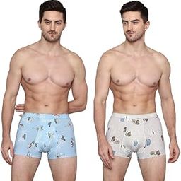 Men's Ace Breathable Micro Modal Regular Fit Fashionable Boxer Briefs for Men Comfortable Underwear for Everyday Anti-Bacterial and Microfibre Waistband-29