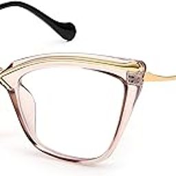 Women Oversized Square Blue Light Blocking Glasses Anti Eyestrain Cat Eye Fashion Eyewear E1166-image-20