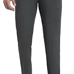 Men Contemporary Fit Solid Pattern Polyester Blend Flat Front Formal Trouser-picture-48