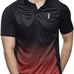 Men's Polo Activewear T-Shirt for Casual Wear | Spread Collar | Short Sleeve | Half-Button Closure | Jersey T-Shirt Crafted with Comfort Fit for Everyday Wear-image-22