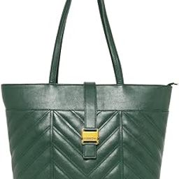 Green Color Amberline Classic Handbag For Women-image-24
