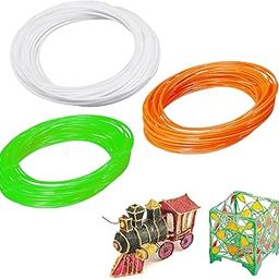 FunBlast PLA Filament Refill – Set of 3 Pcs Pen Filament, 3D Drawing Pen Wire, Electric Pen Wire, 3D Pen Wires 2.5m Each – Random Color-10