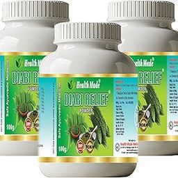 Health Made (100 Gm Powder) – Diabi Relief Powder | Ayurvedic product | Diabetes Care | helps maintain healthy blood sugar level and HbA1c |Pack of 3-image-13