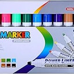 Mungyo White Board Markers MA-12A (Pack of 12 Colours) - Assorted Shades-picture-22