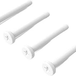 GUDMART® 4Pcs Computer Cooling Fan Mount Screws Carbon Steel Compatible with 2.5Cm Thickness Fans-16