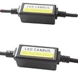 MERISHOPP 2pcs LED Headlight Canbus Resistor Decoders Canceller H11-image-25