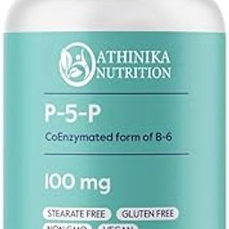 P-5-P 100mg (120 Vegetarian Capsules) (CoEnzymated Form of B-6) - No Stearates - Vegan - Non GMO - Gluten Free - No Silicon Dioxide - No Gelatin-image-84