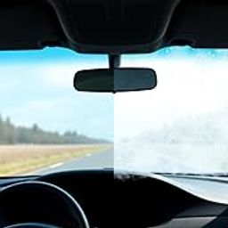 10H2 Car Windshield Protection Film | Anti-Fog | Accessories | Anti-Rain | Tint | Front Sun Visor |Durable & Scratch- Resistant Size-59 * 26 cm, Pack- 1 Film-image-32