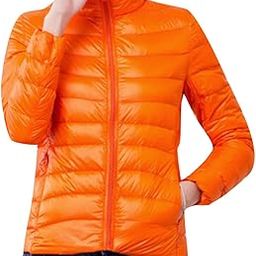 LD Womens Winter Zipper Packable Ultra Lightweight Down Jacket Outwear Puffer Coats-image-57