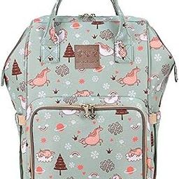 abracadabra Diaper Bag Backpack for Mothers Size 40cm x 27cm x 15cm - Unicorn-image-6