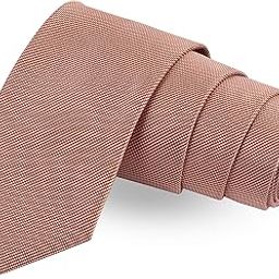 Graceful Stripes Brown Colored Microfiber Necktie For Men-picture-38