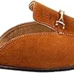 la marca Madona Mule | Casual Footwear|Casual Look |Genuine Leather |Mule for Women -Durable EVA Out Sole |Cushioned Ortholite Footbed-picture-35