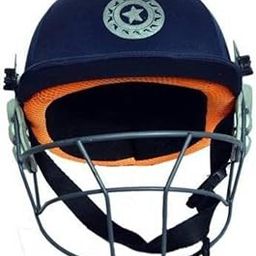 Sports Club Cricket Helmet | Adjustable Strap | Better Protection and Cushioning | Comfortable Fit | Light Weight | No Visor | Unisex Cricket Helmet (Blue) (Size-S)-4