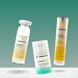 Basic Skincare Regime Kit, Combo Pack - Sun Shield Sunscreen [50 gms], Skin Moisturising Face Cream [50 gms], Skin Radiance Face Serum [30 ml] - Set of 3-16