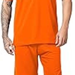 Men's Cotton Loose fit Oversize t-Shirt with Matching Shorts Combo Set Shorts Night Suit Cord Set - Stylish Comfort for Nightwear-picture-16