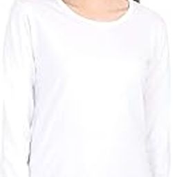Women's Cotton Plain Round Neck Full Sleeve T-Shirt-image-70
