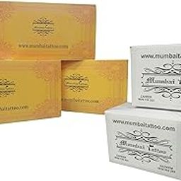 MUMBAI TATTOO COMBO PACK NEEDLES 5M1, 7M1, 9M1 MAGNUM LINER, SHADER WITH TIPS 5MFT,7MFT,9MFT (PACK OF 3 ORANGE BOX NEEDLES & 3 BOX TIPS)-1