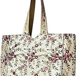Ahmedabadi Handmade Double-Sided Embroidery Regular Tote Bag for Women (12 * 16 Inch).-image-46