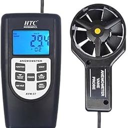 Anemometer for Environmental Tests, Clean Rooms, air Velocity and Balance, Oven Speed, refrigerated Box Model: HTC AVM-07-29