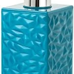 AVKAR Refillable 400ml Liquid Soap Dispenser with Toothbrush Holder for Shampoo/Hand wash/Sanitizer/Lotion for Kitchen, Wash-Basin and Bathroom (Blue)-image-63