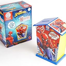 Ratna's House Piggy Bank Spiderman Printed Coin Holder, Coin Box, Piggy Bank for Kids-image-47