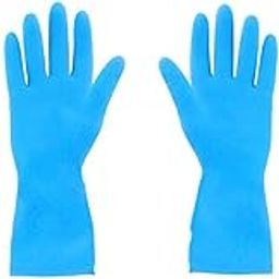 Garth Large Blue Gloves ? Comfortable, Washable, and Reusable | Convenient Pack of 2 for Everyday Cleaning and Protection-image-59