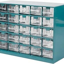 LOOM TREE® 25 Drawer Parts Storage Box Home Garage Tool Box Screws Craft Cabinet Green | Home & Garden | Furniture | Dressers & Chests of Drawers-28