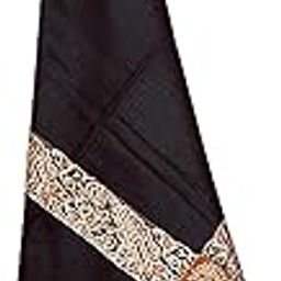 Arabian Wool Rumal Scarf 52X52 inch, black-image-13