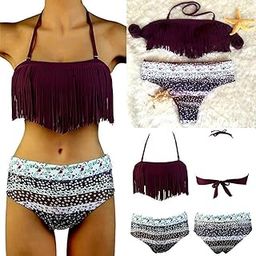 Adorable Women Bikini Push-up Padded Bra Swimsuit Bathing Suit -Swimwear XL-image-24