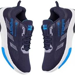 Men's Running Sports Shoes Comfortable Sneaker Shoes for Men (White Blue, UK Footwear Size System, Adult, Men, Numeric, Wide, 6)-image-112
