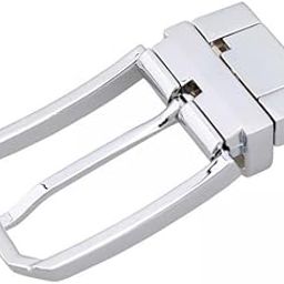 Club Bollywood® 2xMens Belt Buckle Premium Heavy Duty Alloy Leather Craft Single Buckle Chrome|Clothing Shoes & Accessories | Mens Accessories | Belt Buckles-image-48