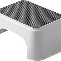 Gogogmee Squatting Toilet Stool for Adults Non- Bathroom Footstool Lightweight Poop Stool for Optimal Squatting Position Compact Design for Home Use Easy to Carry-image-44