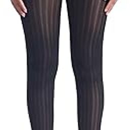 Women's Nylon Sheer Transparent Pantyhose stockings (Black_31)-image-34