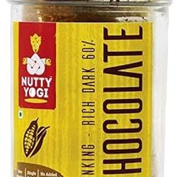 Nutty Yogi Rich Dark Hot Chocolate 60%, Nutritious, Delicious, Pure Cocoa Based Drink 100g (Pack of 3)-18