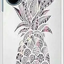 Little Creation Designer Printed Soft Silicon Back Cover for Realme 10 Pro (Abst Pineapple)-image-1