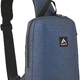 CARRIZ Outdoor Sling Bags: Waterproof Chest Bag, Shoulder Bag, and Crossbody Bags - Ideal for Men's Hiking, Cycling, and Traveling Adventures,2 Year Warranty,CRB02-image-8
